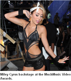 mileycyrusleatheroutfit